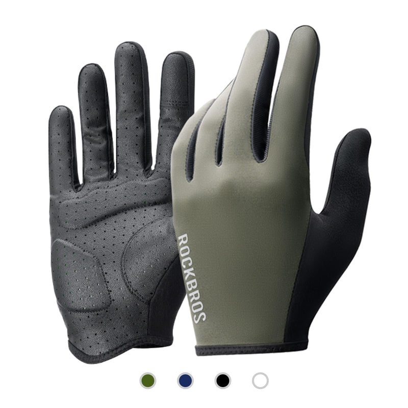 ROCKBROS Road-to-Sky Spring Summer Cycling Gloves Full Finger Touch Screen