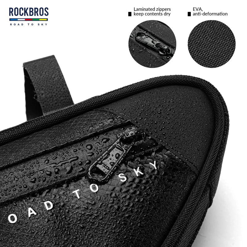 ROCKBROS Bike Triangle Bag-Road to sky