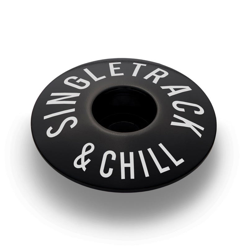 Singletrack & Chill Bicycle Headset Cap