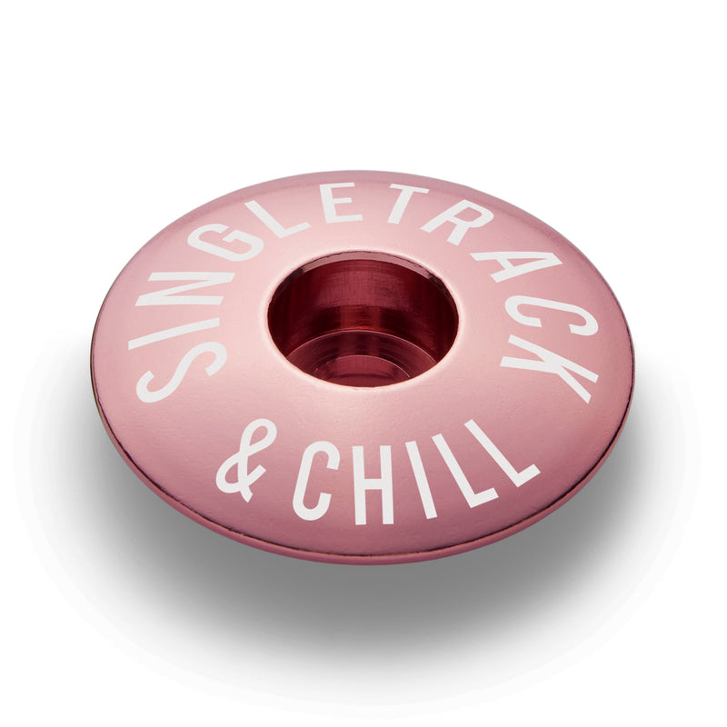 Singletrack & Chill Bicycle Headset Cap