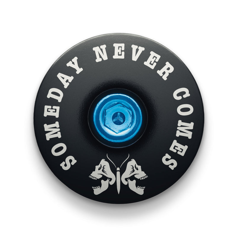 Someday Never Comes Custom Bicycle Headset Cap