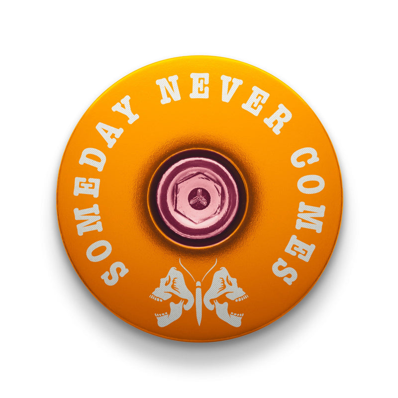 Someday Never Comes Custom Bicycle Headset Cap