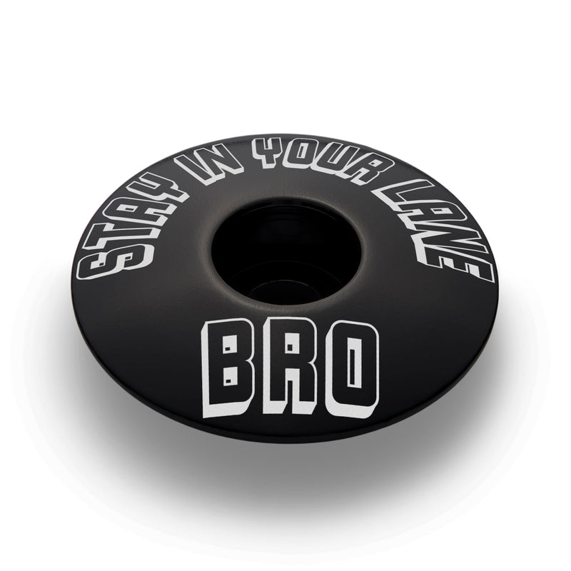 Stay In Your Lane, Bro - Bicycle Headset Cap