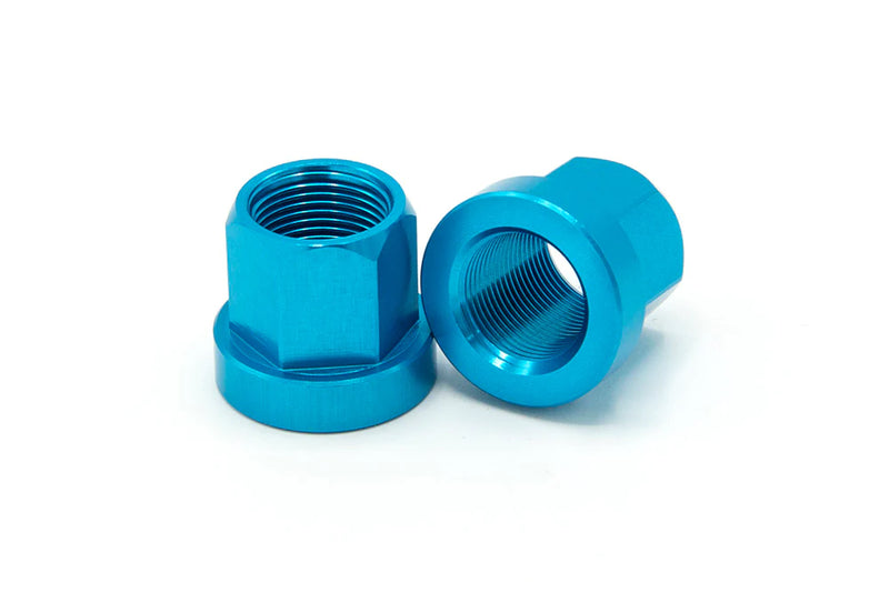 Theory Aluminum Axle Nut -  M14x1 (Various Colors) - Downtown Bicycle Works 
