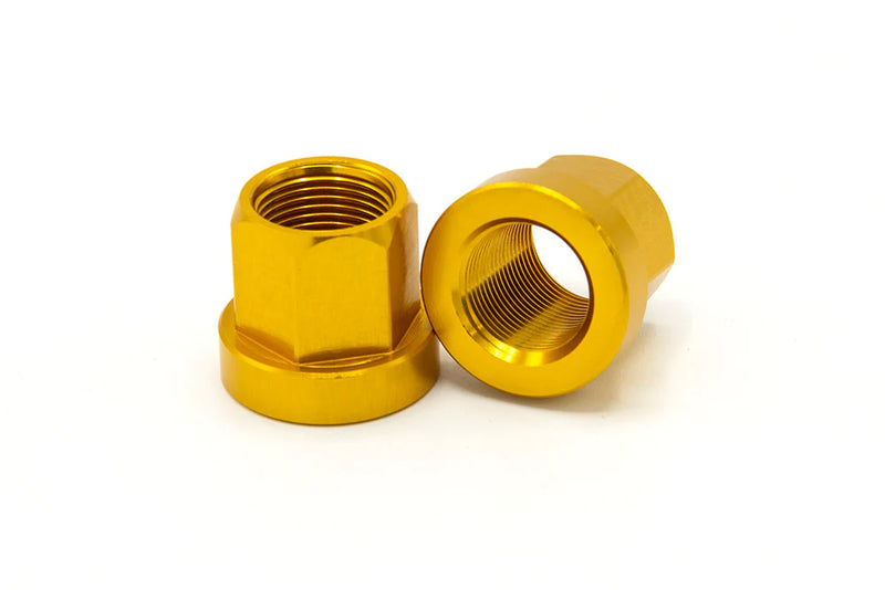 Theory Aluminum Axle Nut -  M14x1 (Various Colors) - Downtown Bicycle Works 