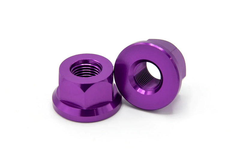 Theory Aluminum Axle Nut - 3/8" x 26 (Various Colors) - Downtown Bicycle Works 