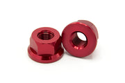 Theory Aluminum Axle Nut - 3/8" x 26 (Various Colors) - Downtown Bicycle Works 