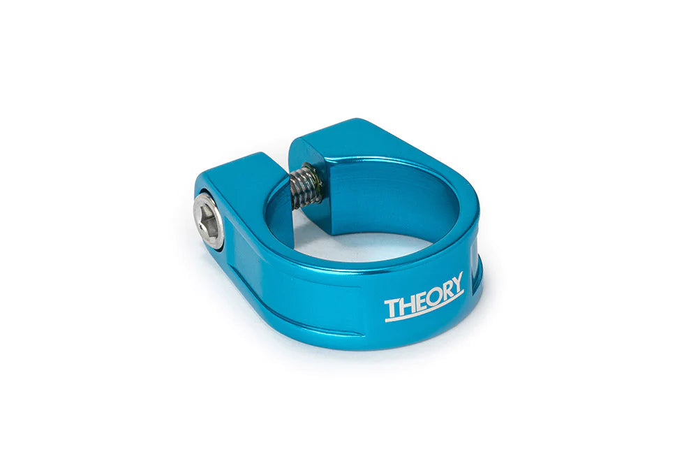 Theory Trusty Single Bolt Seat Clamp - 28.6mm (Various Colors)