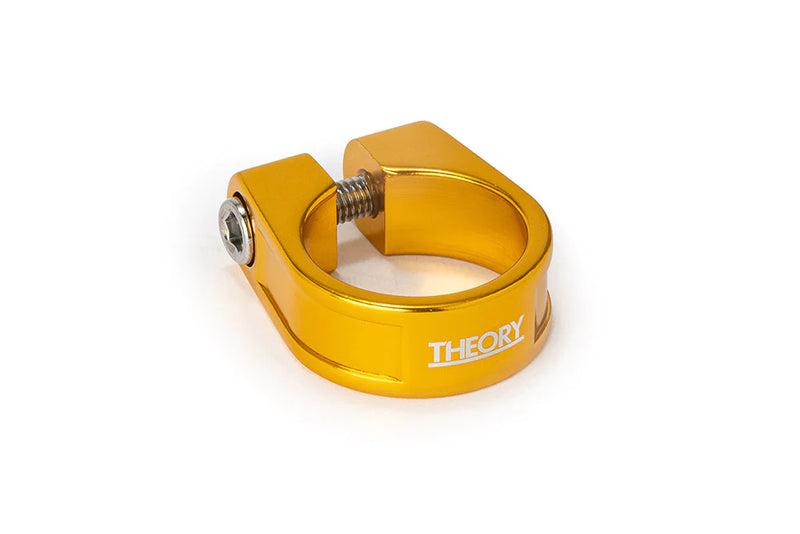 Theory Trusty Single Bolt Seat Clamp - 28.6mm (Various Colors)