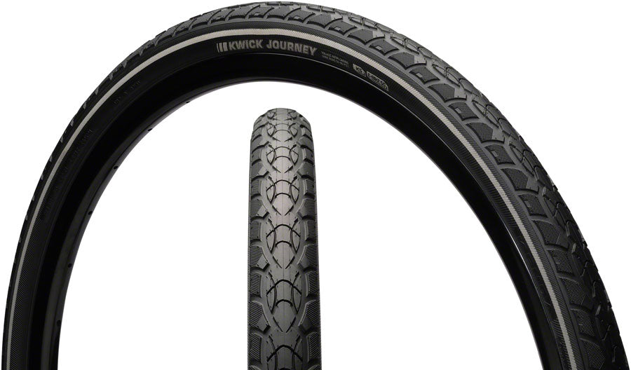 Kenda Kwick Journey Reflective Tire - 700c (Various Sizes) - Downtown Bicycle Works 