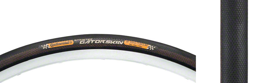 Continental Sprinter Tubular Folding Tire - 700 x 25 - Downtown Bicycle Works 