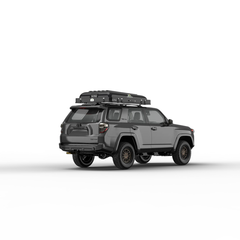 Alpha Hardshell Rooftop Tent – ABS – 2–3 Person – Black – All-Season Overland Shelter