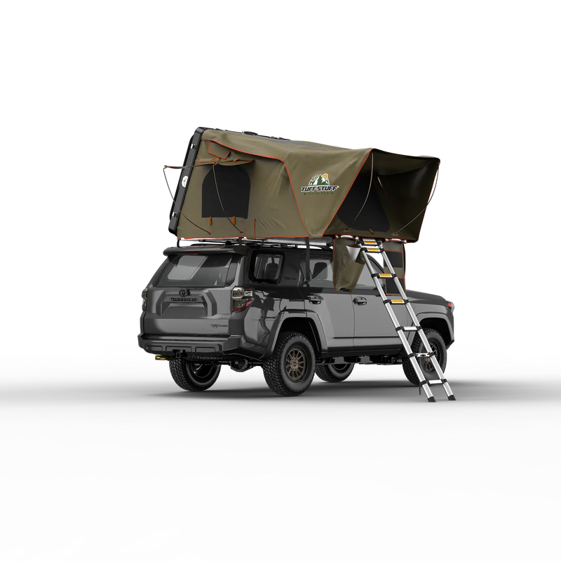 Alpha Hardshell Rooftop Tent – ABS – 2–3 Person – Black – All-Season Overland Shelter