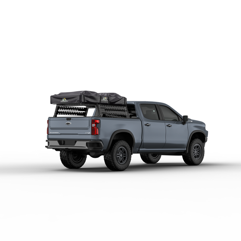 Elite Rooftop Tent with Annex Room – 4–5 Person – Tan – Overland Family Tent