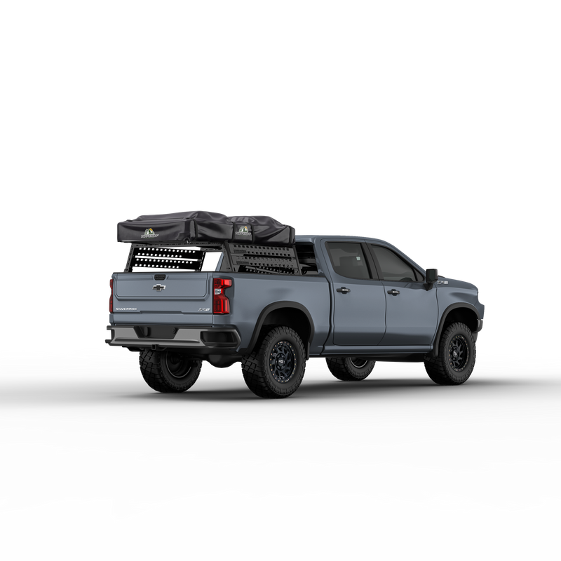 Elite Rooftop Tent with Annex Room – 4–5 Person – Tan – Overland Family Tent