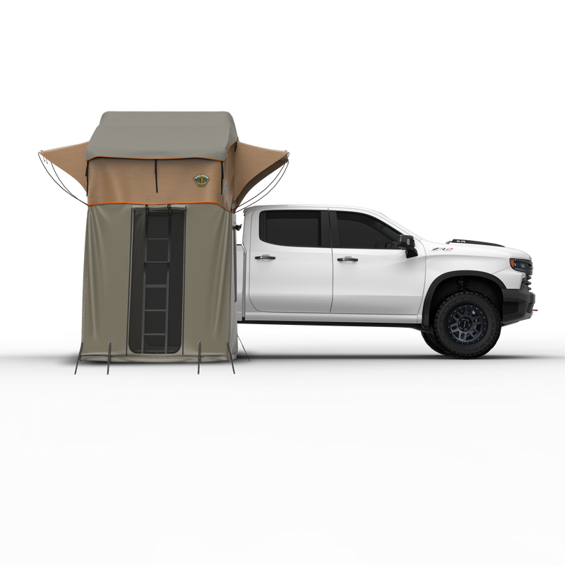 Ranger 65 Softshell Rooftop Tent – 3 Person – Tan – Heavy-Duty Overland Gear