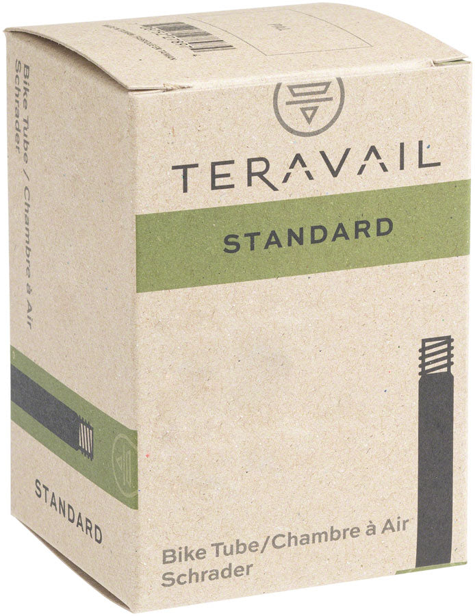 Teravail Standard Schrader Valve Tube - 20 x 2.1 - 2.3 (35mm)