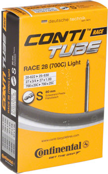 Continental Presta Valve Light Tube - 700 x 20 - 25mm (80mm)