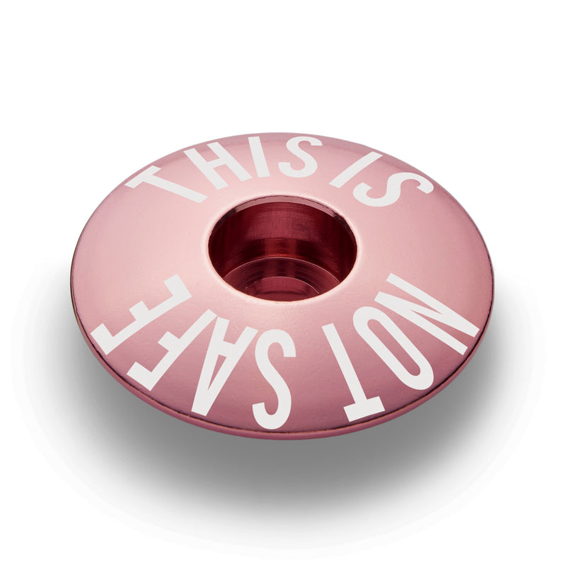 This Is Not Safe Bicycle Headset Cap