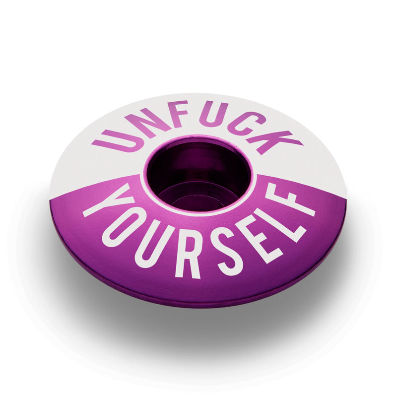 Unfuck Yourself Bicycle Headset Cap