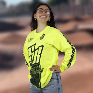 Supercross BMX |  Long Sleeve Practice Jersey Style T-Shirt
