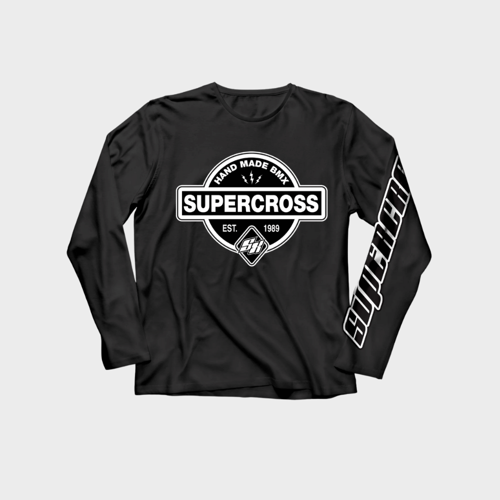 Supercross BMX |  Long Sleeve Hand Made T-Shirt
