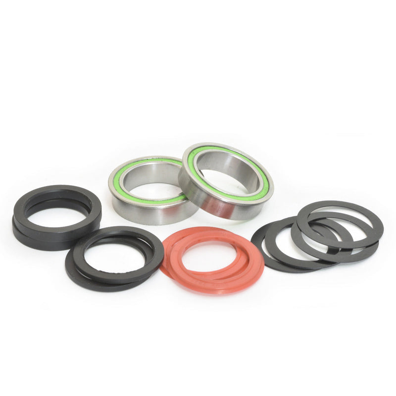 BB86 to 29MM (DUB Compatible) Flanged, Dual Row PressFit 86/92 ABEC-3 Bottom Bracket