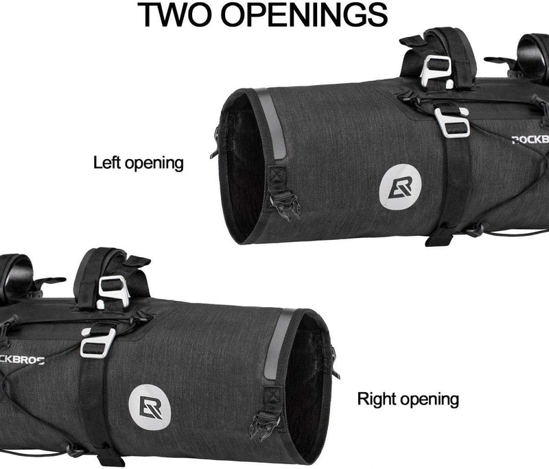 ROCKBROS Bikepacking Bike Handlebar Bag Waterproof 7L-14L
