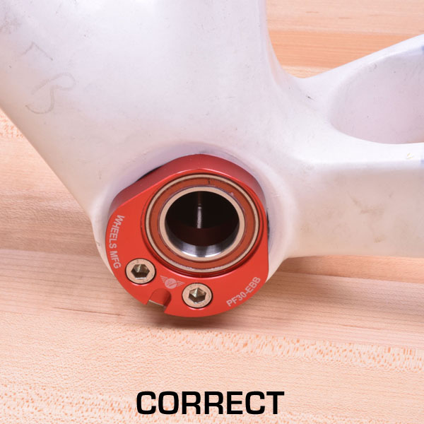 Eccentric BB for BB30 & 24/22mm (SRAM, Truvativ) Cranks - Black