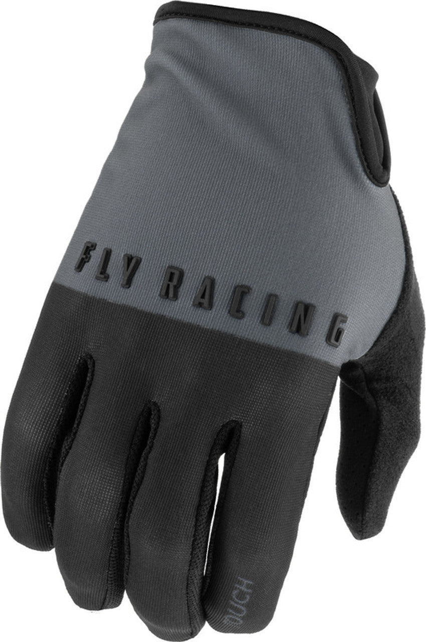 Fly Racing Media Gloves - Black/Grey (Various Sizes) - Downtown Bicycle Works 