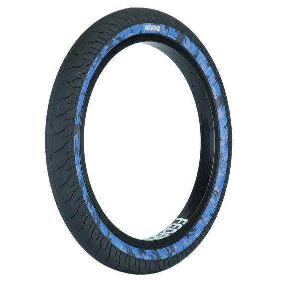 Federal Command LP Tire - Black With Blue Camo Sidewall (20x2.40")