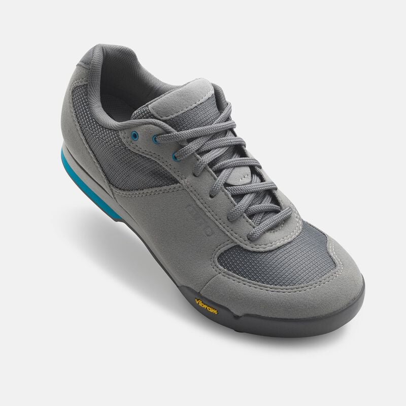 Giro Women's Petra VR Shoe - 6.5 Or 8.5 (Titanium/Blue Jewel)