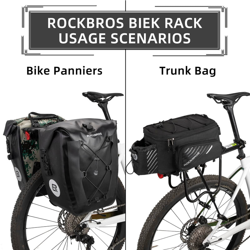 ROCKBROS Bike Cargo Rack Most 165lbs Capacity