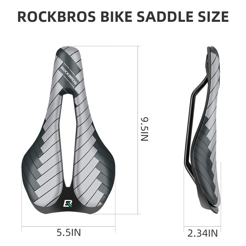 ROCKBROS Bike Seat Bicycle Saddle Comfortable Memory TPU Cushion
