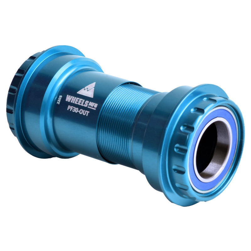 PF30 Outboard ABEC-3 BB for 24mm Cranks (Shimano) - Teal