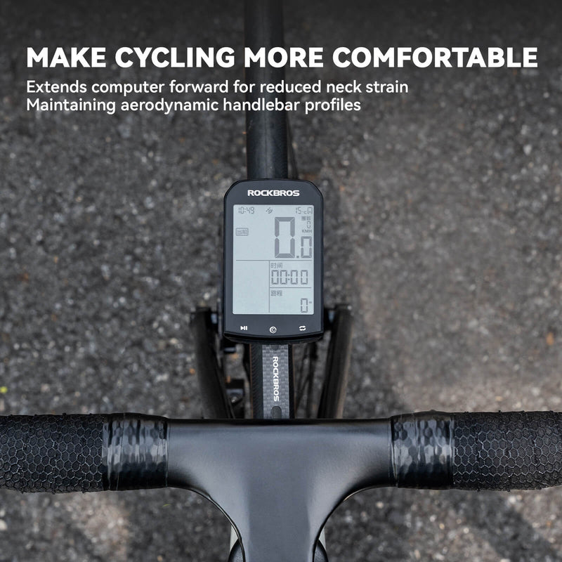Bike Handlebar Mount For Computer & Light