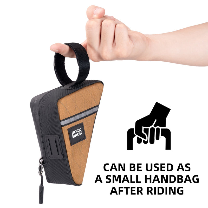 Compact Triangle Bike Tool Storage Bag