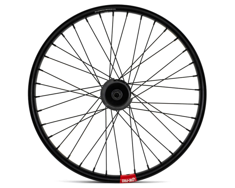 20" RAMPAGE PRO STREET REAR CASSETTE WHEEL, BLACK