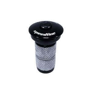 Speedline Parts | 1 1/8" Black Expander Plug and Top Cap