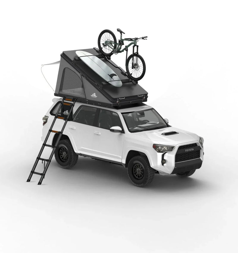 Alpine 51 Hardshell Rooftop Tent – Aluminum – 2 Person – Black – Compact Overland Design