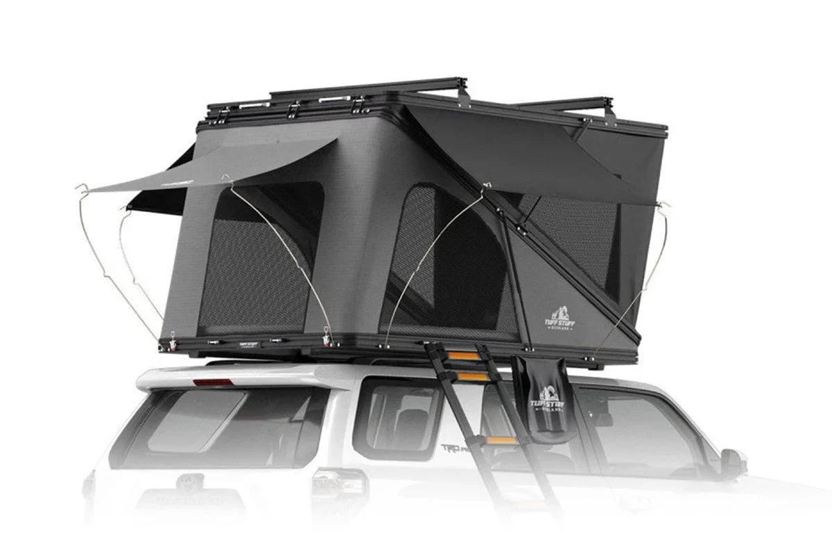 Alpine 51 Hardshell Rooftop Tent – Aluminum – 2 Person – Black – Compact Overland Design