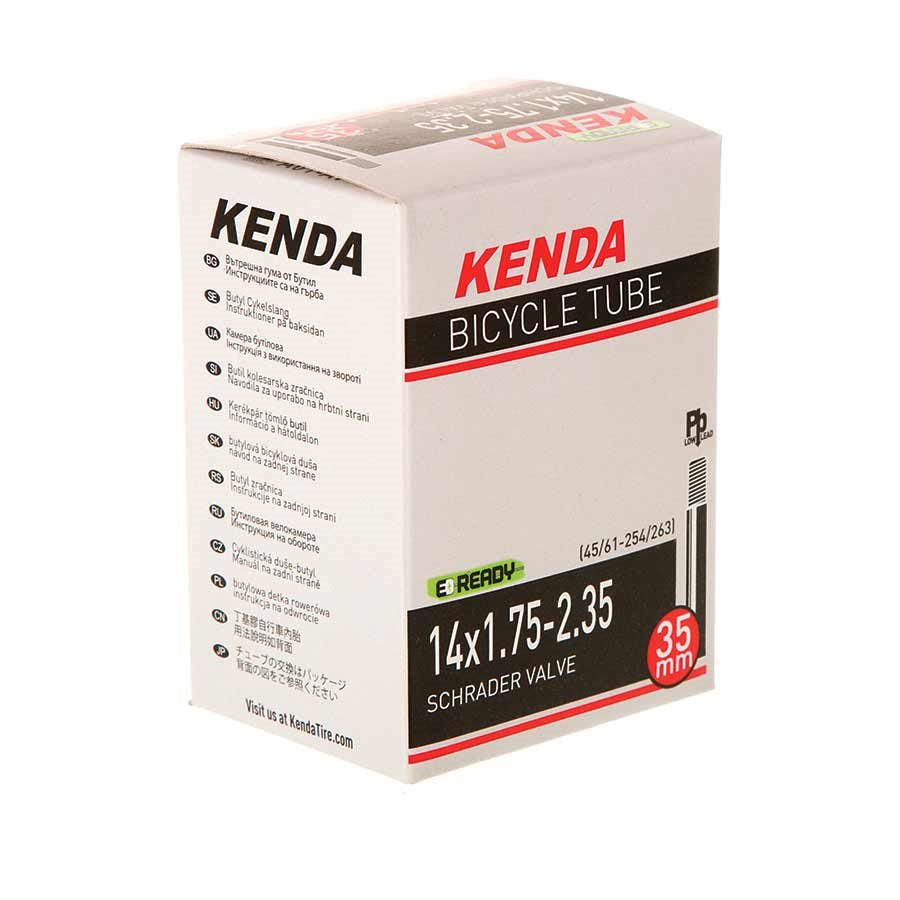 Kenda Standard Presta Valve Tube - 14x1.75-2.35" - Downtown Bicycle Works 