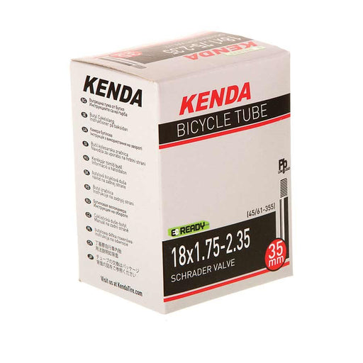 Kenda Standard Schrader Valve Tube - 18x1.75-2.35" - Downtown Bicycle Works 