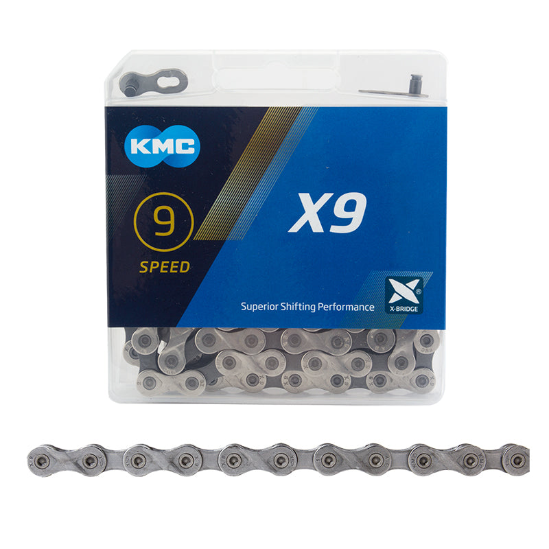KMC X9 Chain - 9-Speed - Downtown Bicycle Works 