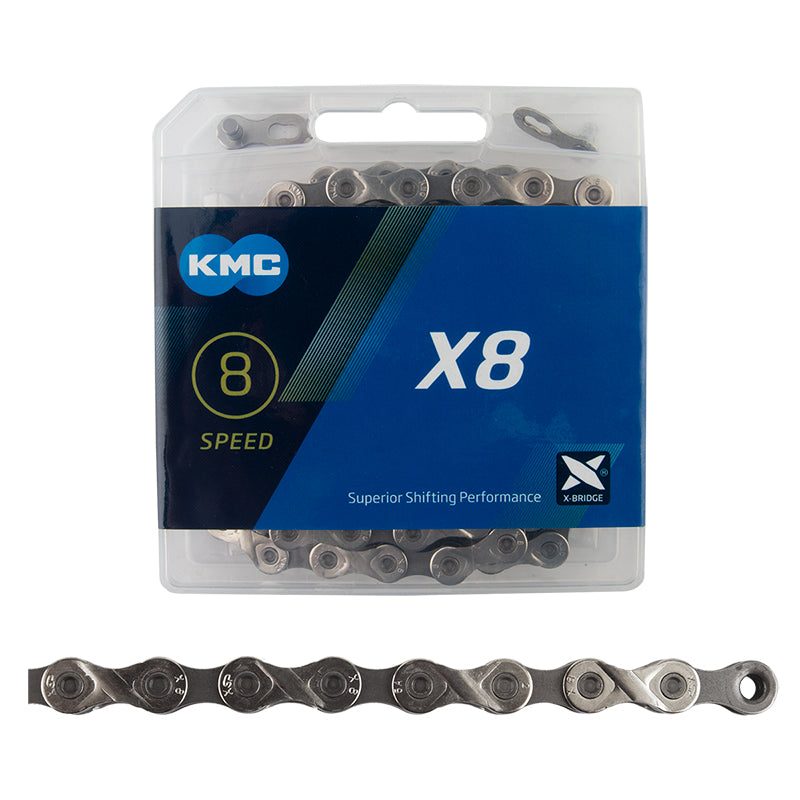 KMC X8 Chain - 8-Speed - Downtown Bicycle Works 