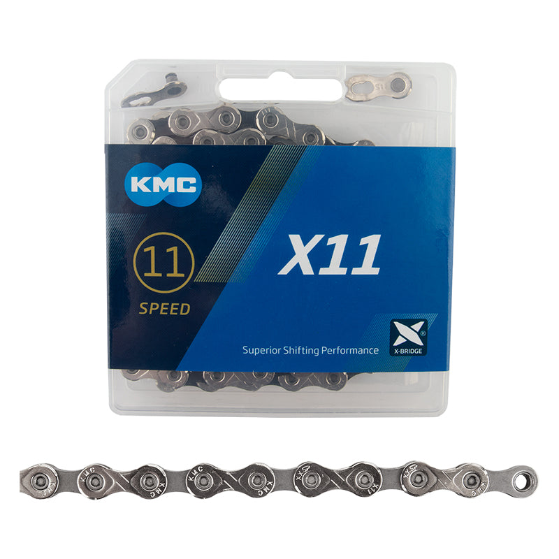 KMC X11 Chain - 11-Speed - Silver - Downtown Bicycle Works 