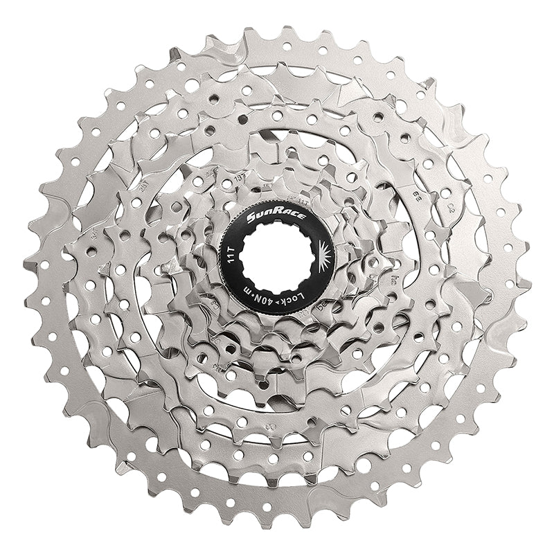 Sunrace CS-M680 8SP Cassette - 11-40t - Downtown Bicycle Works 