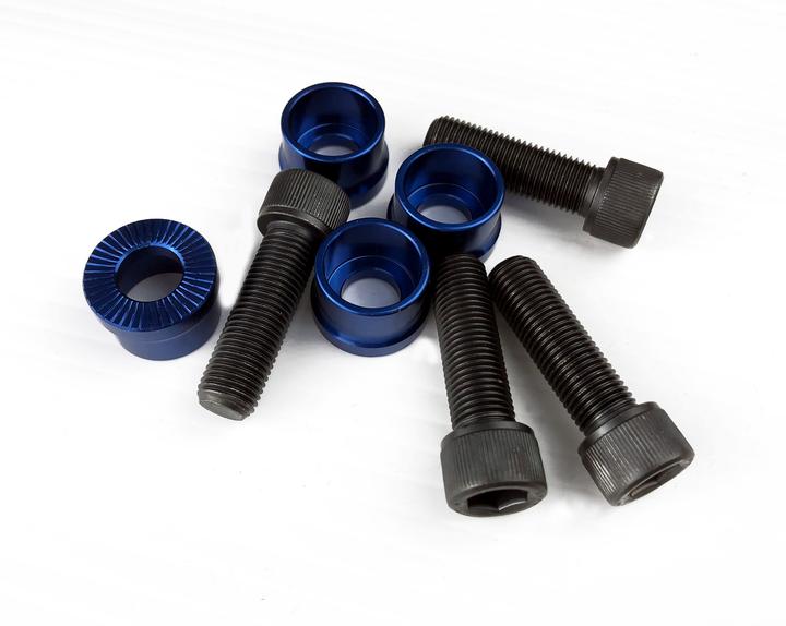 Crupi Quad Pro 36H Hub Volcano Kit (Various Colors) - Downtown Bicycle Works 