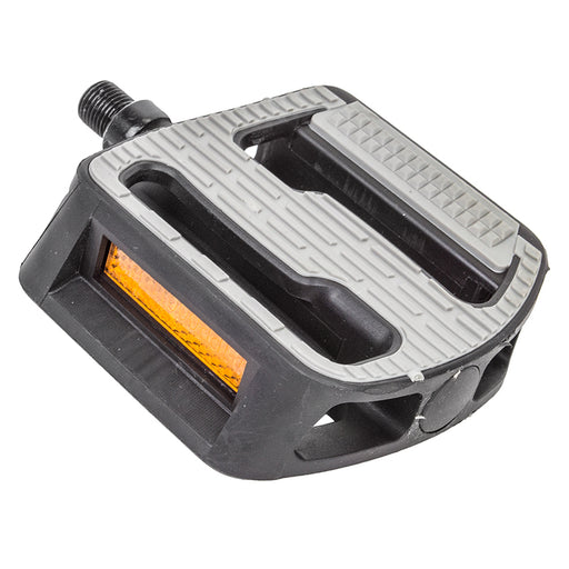 Sunlite Barefoot Cruiser MX Pedal 1/2" (Black) - Downtown Bicycle Works 