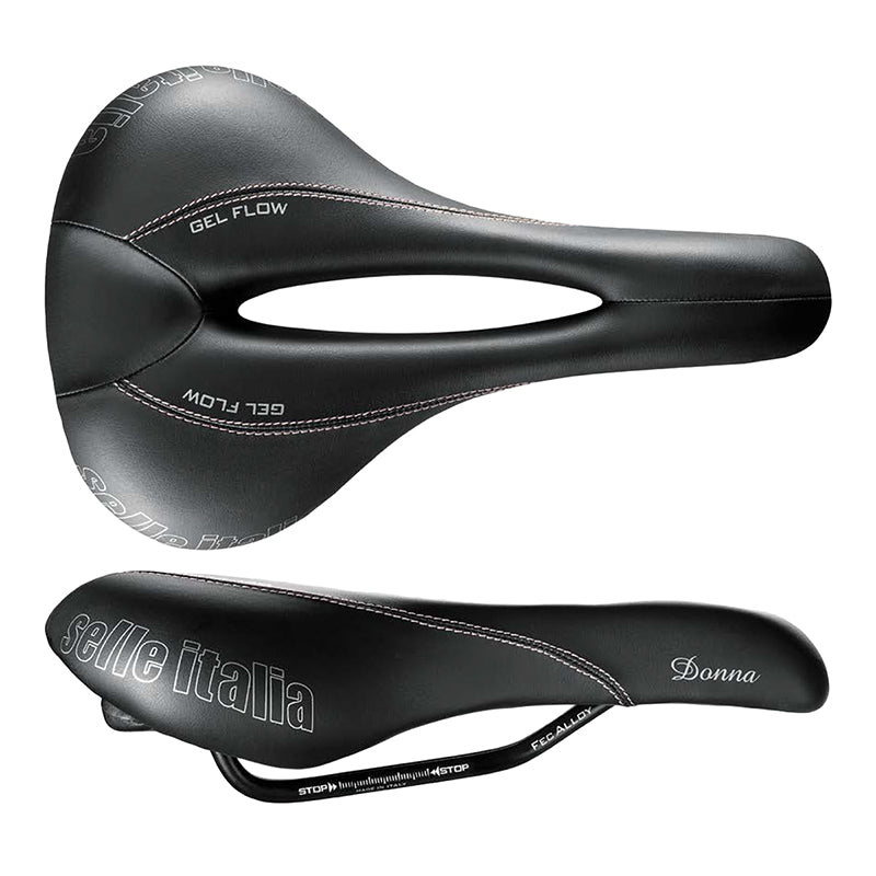 Selle Italia Donna Gel Flow Saddle - Manganese - Downtown Bicycle Works 